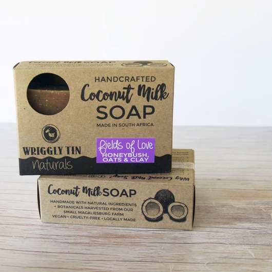 FIELDS OF LOVE - Coconut Milk with Honeybush Tea, Oats + Kaolin Clay